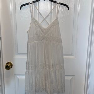 White American eagle dress